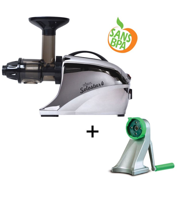 Promo-Pack ! SoloStar 4 Chromé + Bloc manivelle Z-Bloc - Tribest