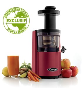 Extracteur de jus Omega VSJ843 - Rouge