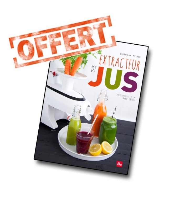 Extracteur de Jus BioChef Atlas Whole Slow Juicer - Blanc