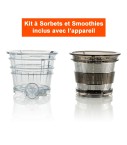 Extracteur de jus vertical Omega MMV-702 Argenté