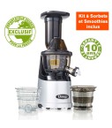 Extracteur de jus vertical Omega MMV-702 Argenté