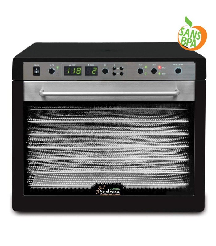 Déshydrateur Sedona Combo plateaux inox