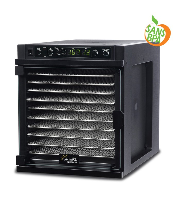 Déshydrateur Sedona Express plateaux inox