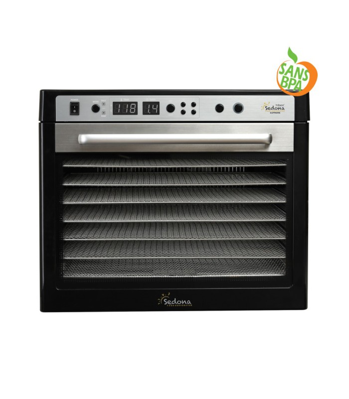 Déshydrateur Sedona Supreme plateaux inox