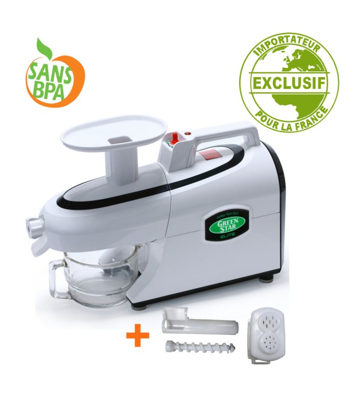 Promo-Pack ! Greenstar Elite GSE5300 - Tribest - Avec Kit à pâtes