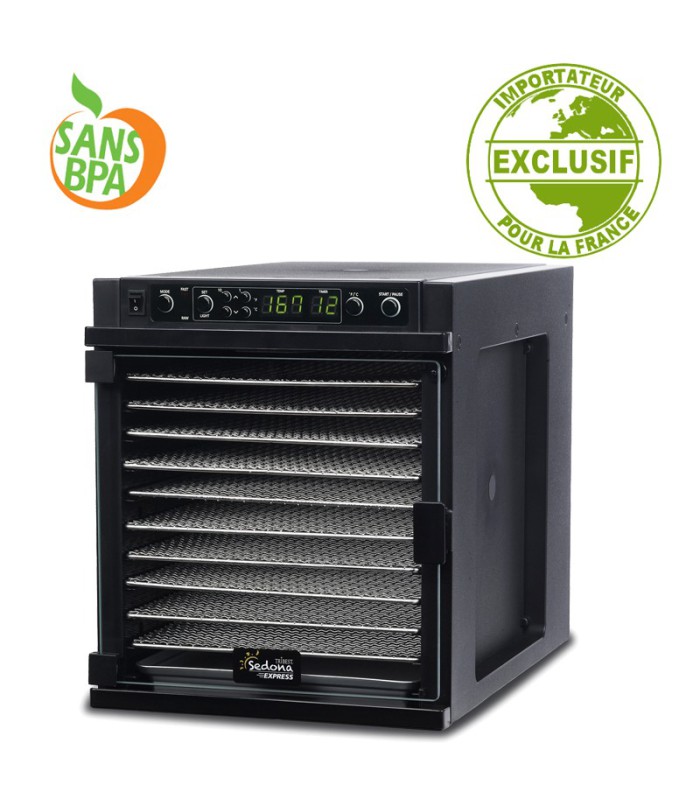 Déshydrateur Sedona Express plateaux inox