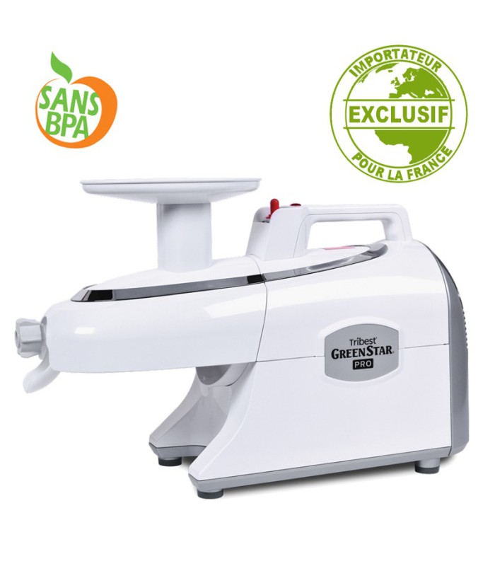 Extracteur de jus Greenstar Pro Blanc - Tribest