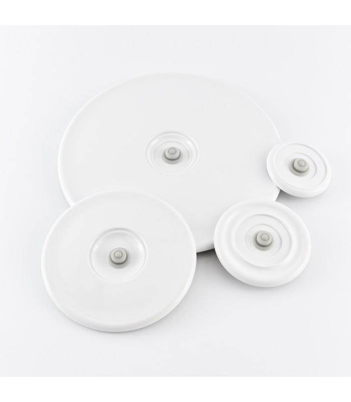 Lot de 2 couvercles universels sous vide - Diamètre 6cm - PIKA