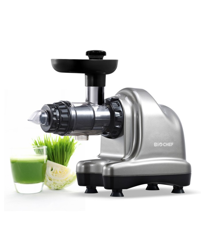 Extracteur de jus BioChef Axis Cold Press Argent