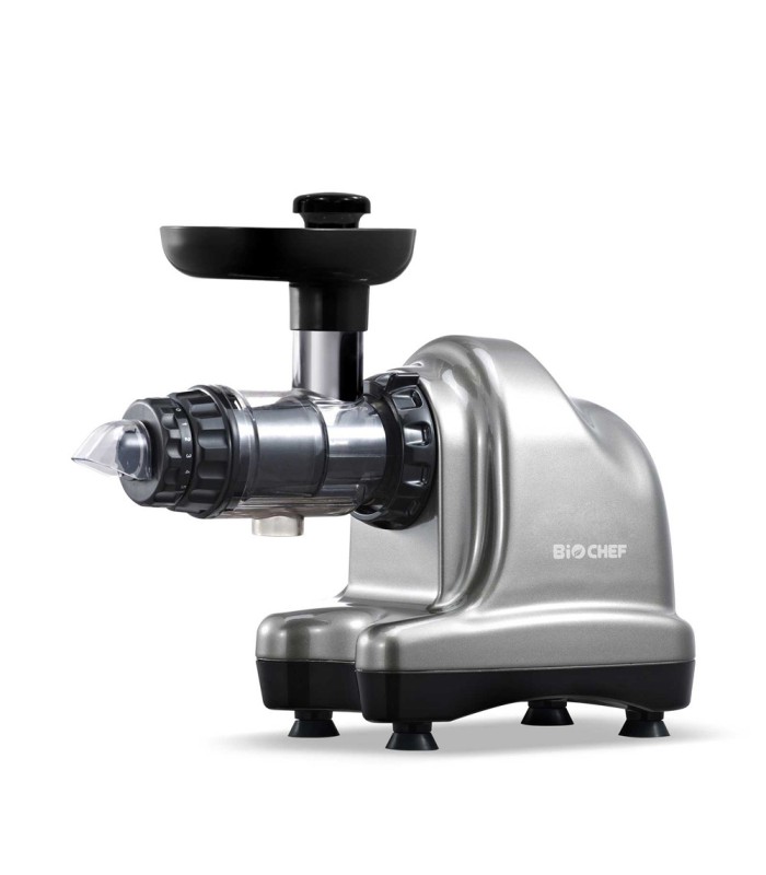 Extracteur de jus BioChef Axis Cold Press Argent