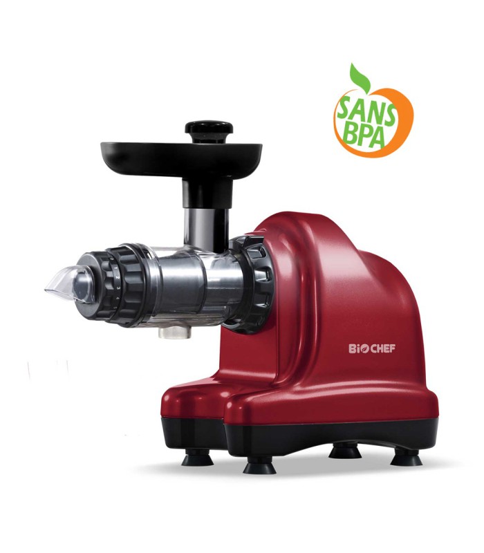 Extracteur de jus BioChef Axis Cold Press Rouge