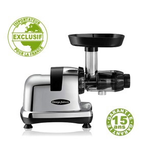 Extracteur de jus Omega J8228C - Chromé