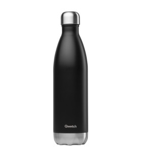 Bouteille isotherme Qwetch - Noir - 750 ml