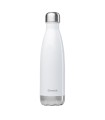 Bouteille isotherme Qwetch - Blanc brillant - 500 ml