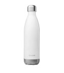 Bouteille isotherme Qwetch - Blanc brillant - 750 ml