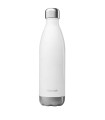 Bouteille isotherme Qwetch - Blanc brillant - 750 ml