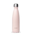 Bouteille isotherme Qwetch - Rose poudré - 500 ml