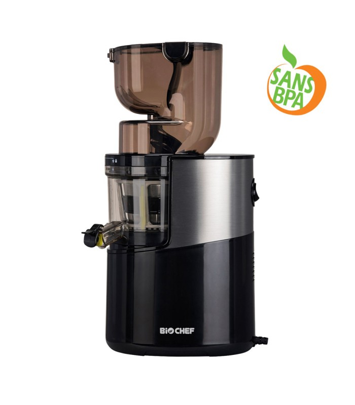 Extracteur de Jus BioChef Atlas Whole Slow Juicer PRO - NOIR