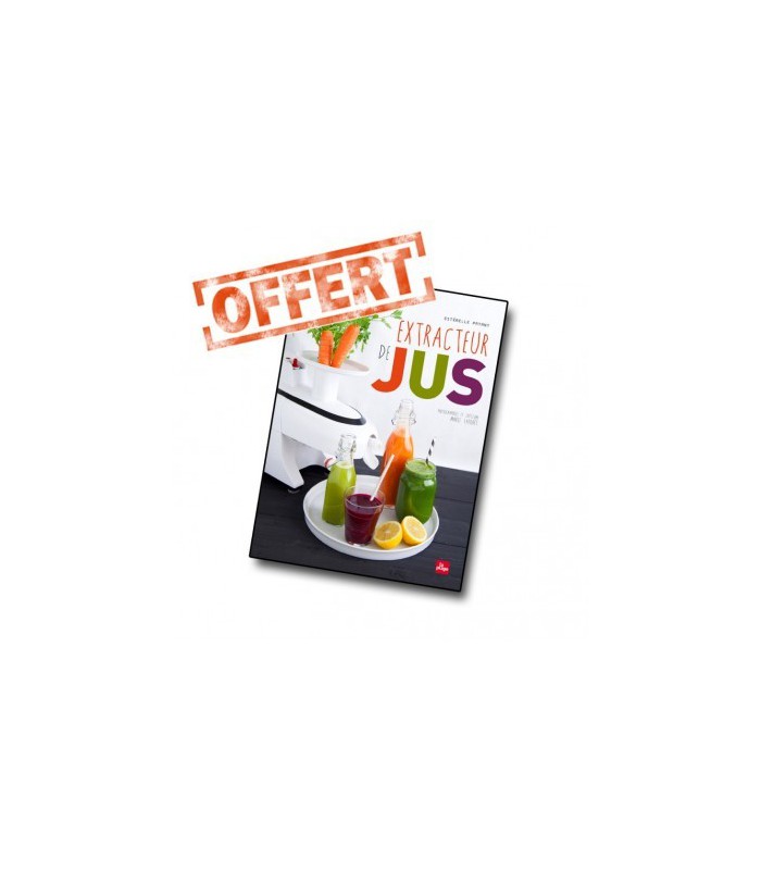Extracteur de Jus BioChef Atlas Whole Slow Juicer PRO - ROUGE