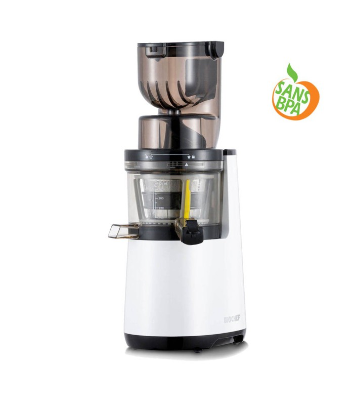 Extracteur de Jus BioChef Atlas Whole Slow Juicer - Blanc