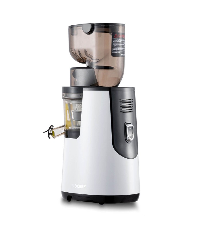 Biochef Atlas Whole Juicer - Extracteur de jus Blanc 🍏