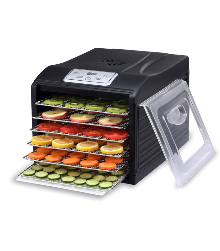Déshydrateur BioChef Arizona SOL 6 plateaux - Noir