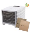 Déshydrateur BioChef Arizona 8 plateaux - Blanc