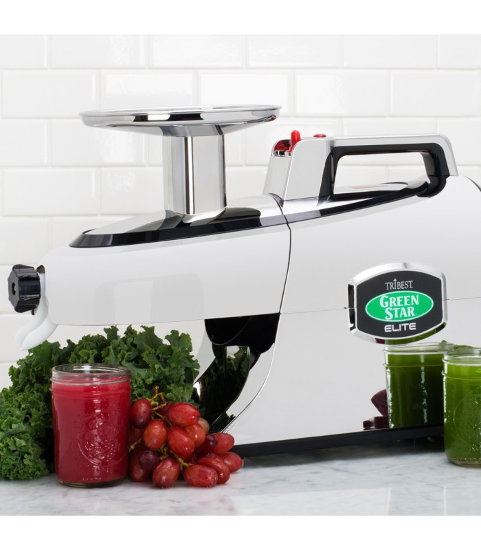 Promo-Pack ! Greenstar Elite Chromé - Tribest - Avec Kit à pâtes