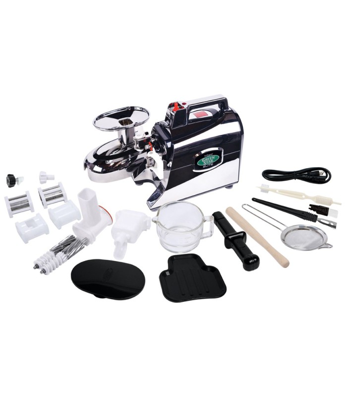 Promo-Pack ! Greenstar Elite Chromé - Tribest - Avec Kit à pâtes