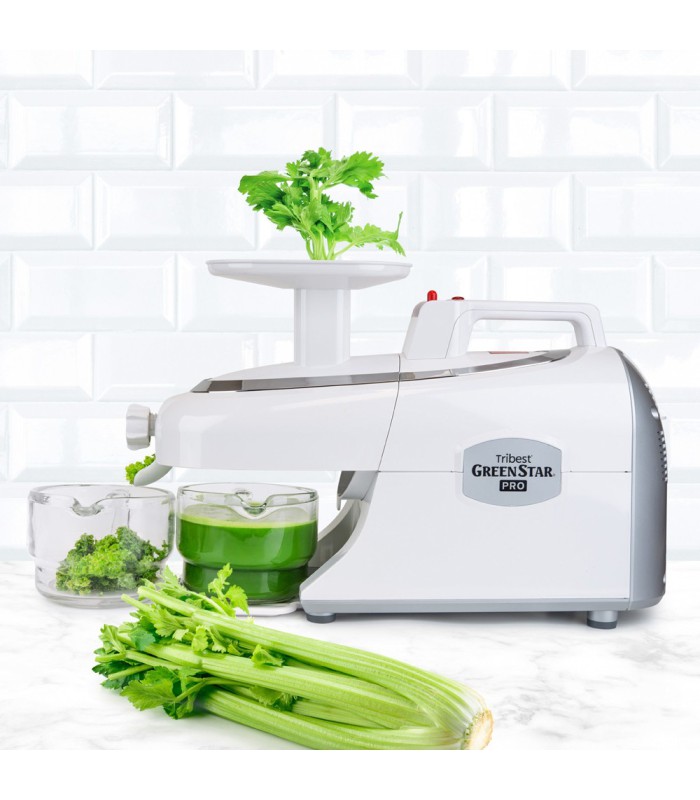 Extracteur de jus Greenstar Pro Blanc - Tribest