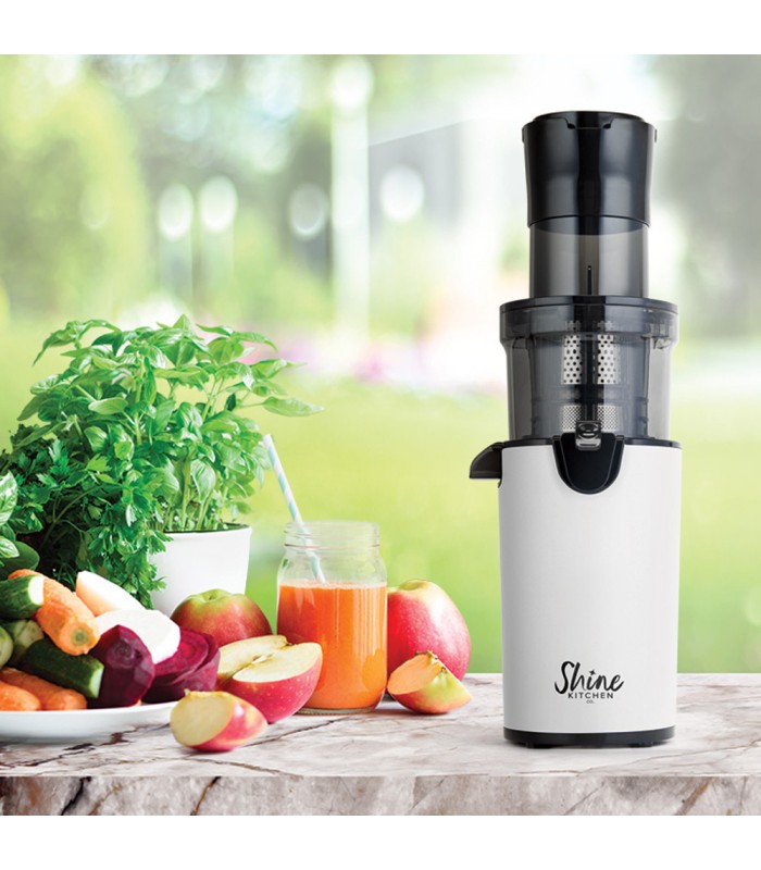 Extracteur de jus vertical Tribest Shine XL Blanc