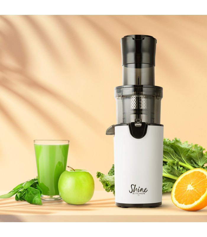 Extracteur de jus vertical Tribest Shine XL Blanc