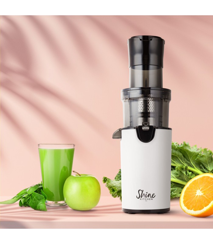 Extracteur de jus vertical Tribest Shine XL Blanc