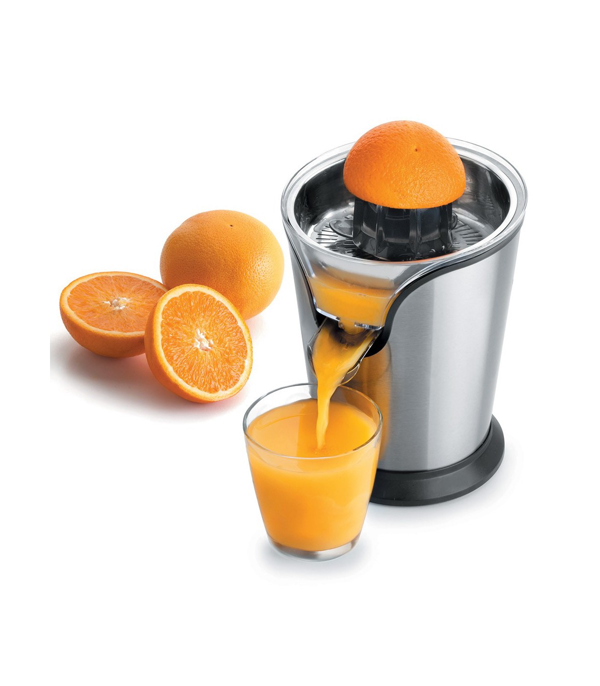 Presse Agrumes - Presse Orange Electrique - Presse Fruits - Presse Citron -  Acier | bol