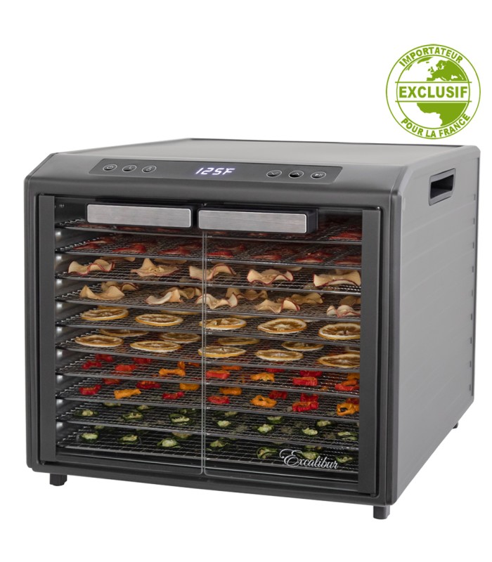 Déshydrateur alimentaire Excalibur Sélect modèle 10 plateaux inox