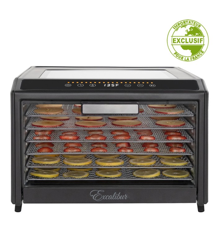 Déshydrateur alimentaire Excalibur Performance 6 plateaux inox