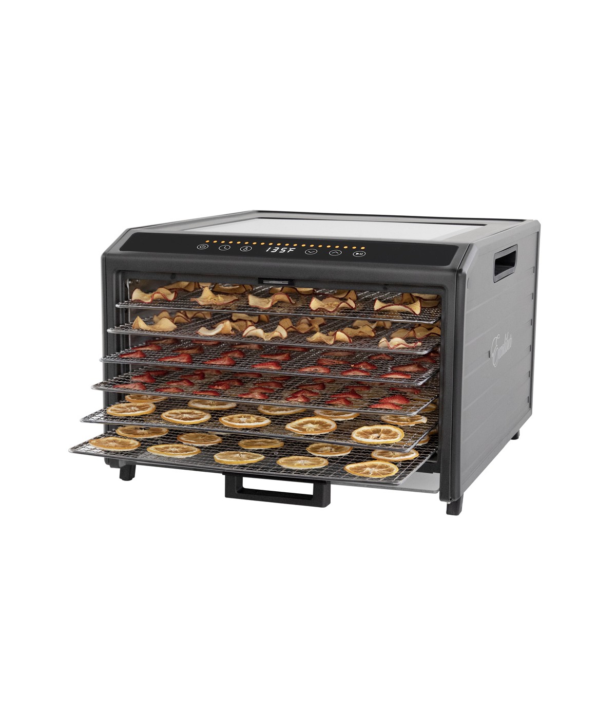 1000W Deshydrateur Alimentaire Inox Déshydrateur Alimentaire 8 Plateaux