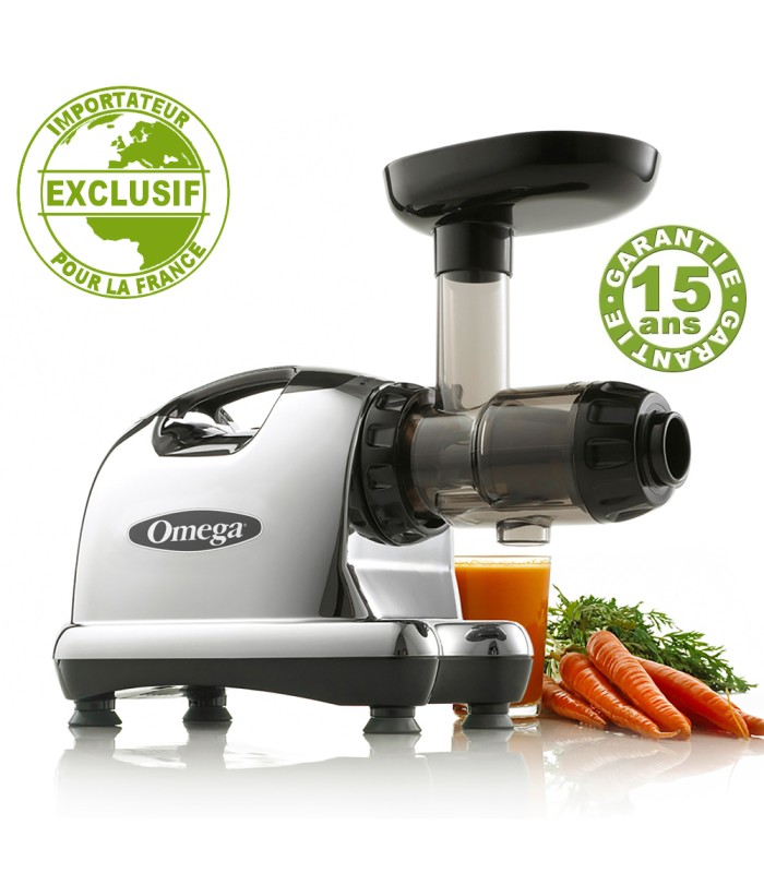 Extracteur de jus Omega 8226 Chromé