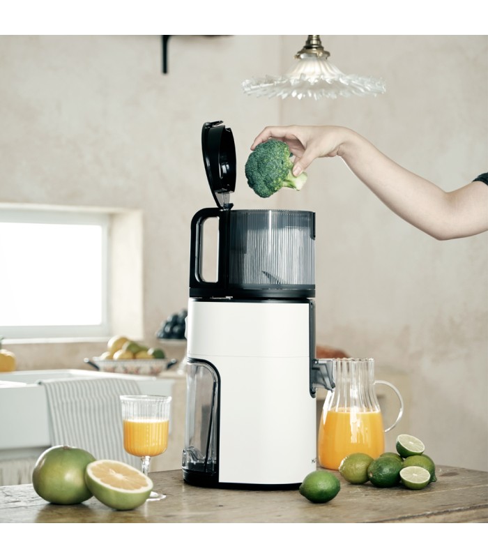 Extracteur de jus vertical Hurom H400 - Blanc