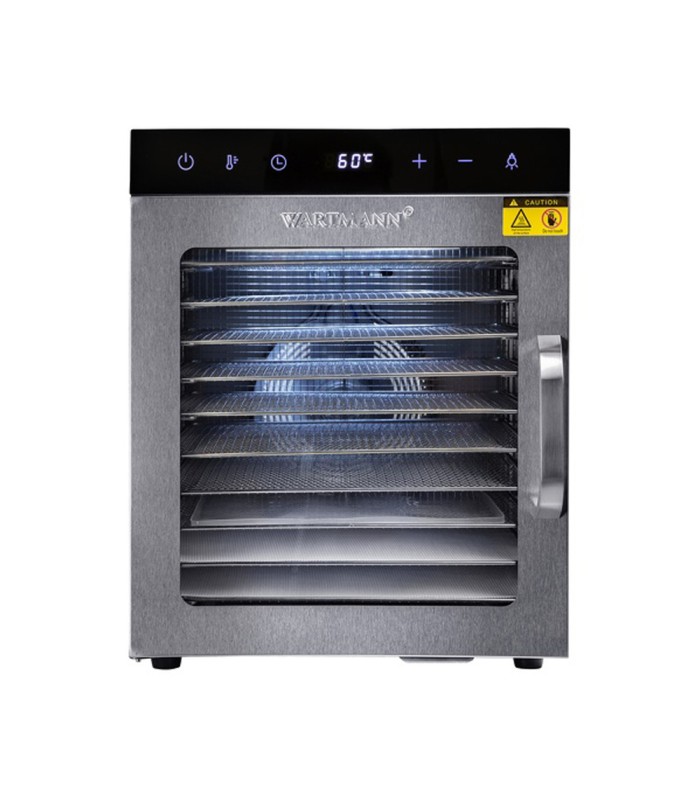Déshydrateur alimentaire inox 10 plateaux Wartmann WM-2110