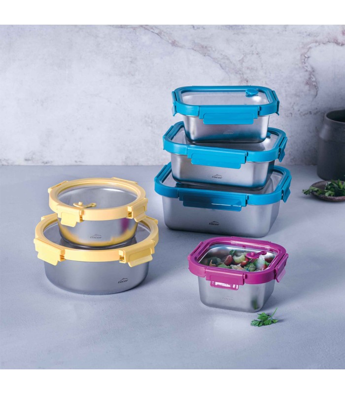 Boîte de conservation alimentaire en inox - Etern 1800 ml