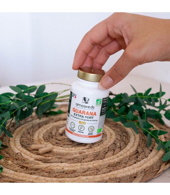 Guarana Bio Amoseeds - 90 gélules