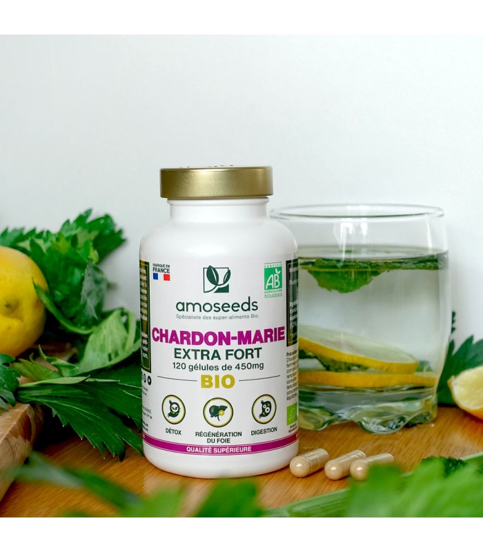 Chardon Marie Bio Amoseeds - 120 gélules