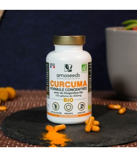 Curcuma Bio Amoseeds - 120 gélules