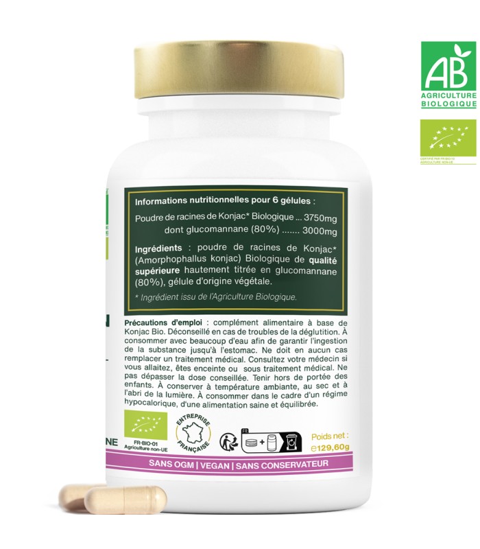 Konjac Bio Amoseeds - 180 gélules