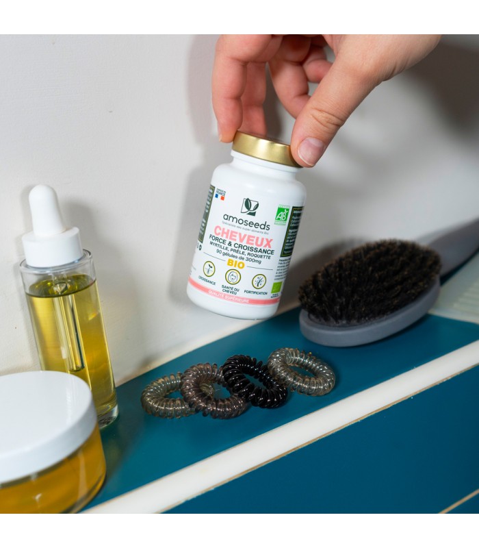 Complexe Cheveux Bio Amoseeds - 90 gélules