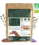 Graines de Lin Brun Bio Amoseeds - 1Kg
