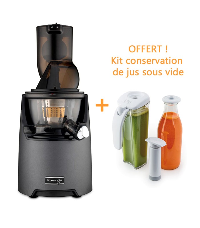 Extracteur de jus Kuvings EVO820 Gris Mat Anthracite