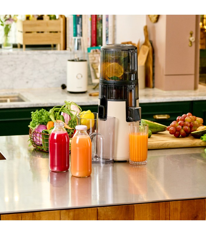 Extracteur de jus vertical Hurom H70-FT - Gris Titane