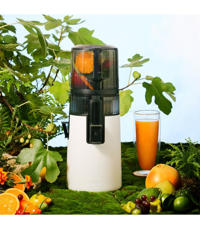 Extracteur de jus vertical Hurom H70-FT - Blanc